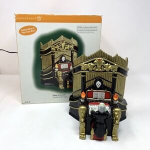Dept 56 Halloween Phantom of The Organ - Working Lights Sound Movement with Box
